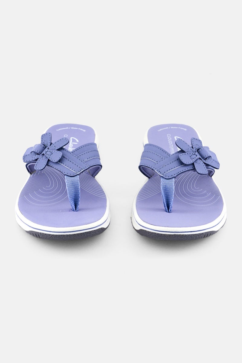 clarks Kids Girl Brinkley Arlak Slip On Sandal, Lavender - Image 2