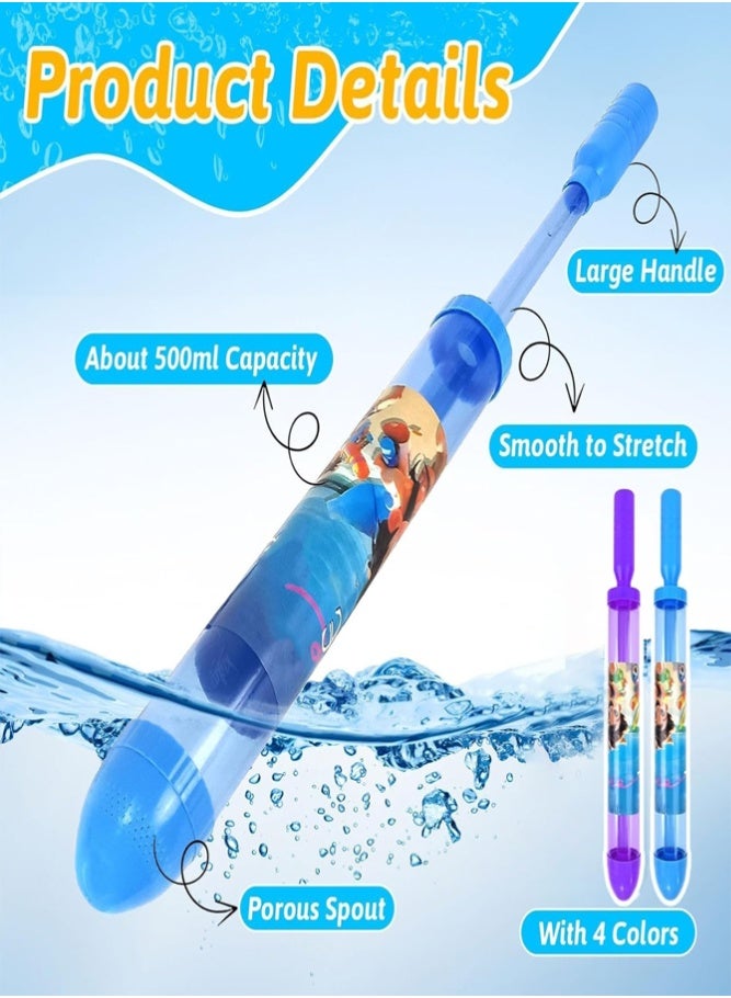 BELLSBERRY 2 Pack Firework Water Gun Toy – High Pressure Pull-Out Water Blaster for Party & Outdoor Play - Image 3
