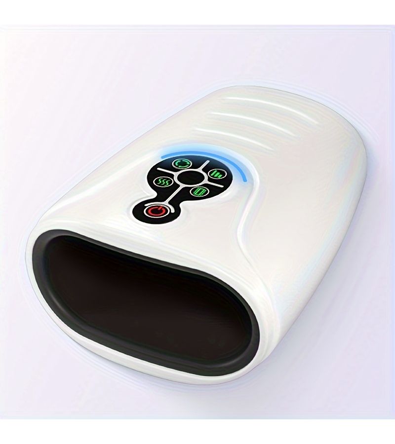 1pc White Hand Massager Electric Massager Relax Anytime Anywhere Warm Comfortable Deeply Relax Holiday Gift Home Office - Image 2