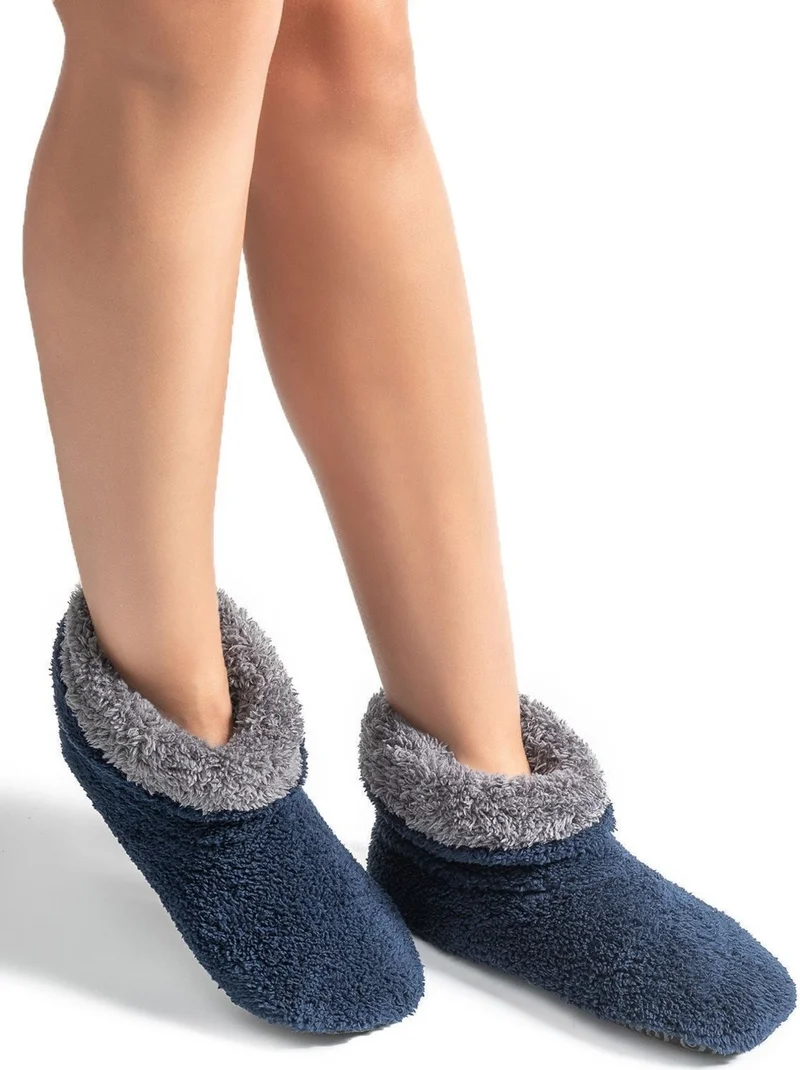 Twigy Comfy Women's Waiter Boy House Boots Navy Blue 36/41 AA0812