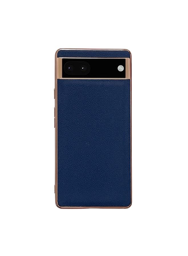 اس-توب جراب لهاتف Google Pixel 6 Pro مصنوع من الجلد الطبيعي من سلسلة Luolai مع طلاء نانو كهربائي - Image 1