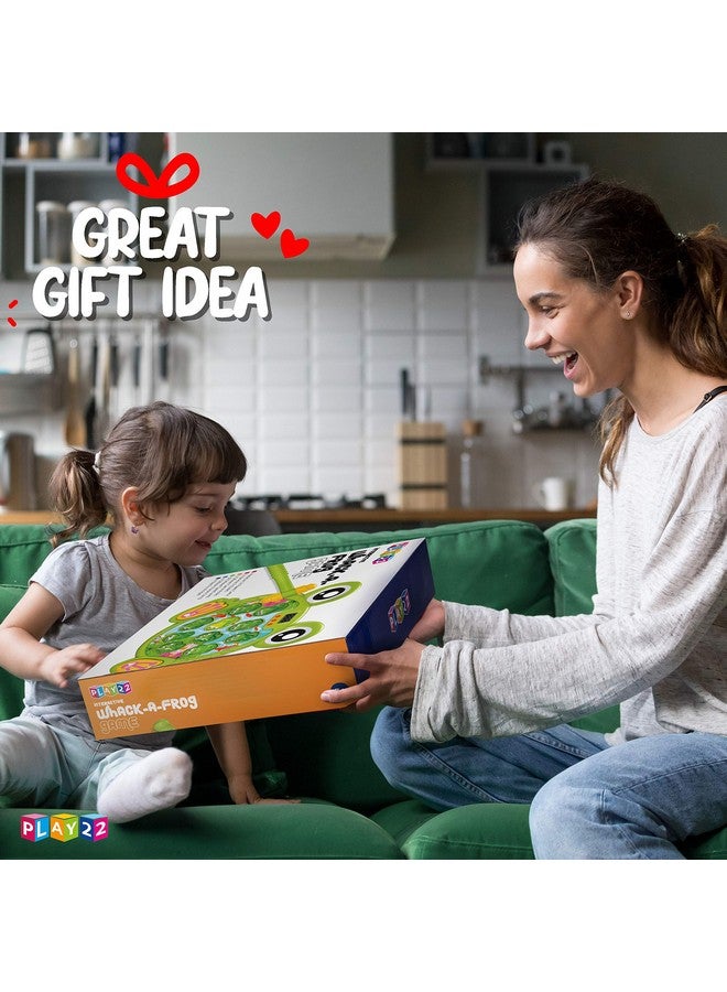 Play22 Toys for 2 3 4 5 Year Old - Toddler Toys Age 2-4, Whack A Frog Game, Baby Toy Gifts for Early Developmental Learning, Birthday Gift for Toddler Boy Toys - Image 2