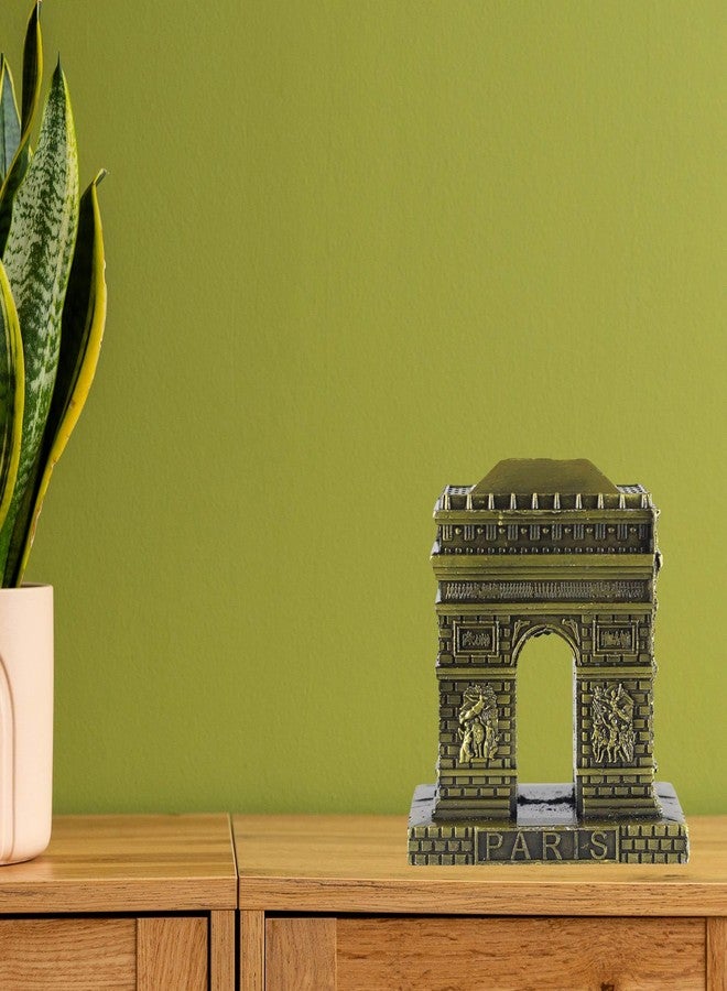 ASHVAH France Trimphal Arc, Miniature Showpiece, Replica, Small Metal Souvenir Model Large - Image 5