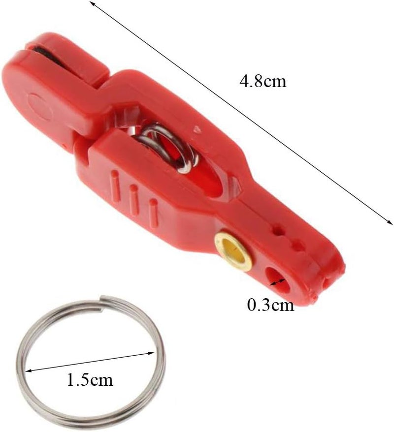 Uncedaran Line Clip Snap Weight Release Clip for Offshore Fishing Planer Board Kite Heavy Tension Snap Release Clip Downriggers Outrigger Release Clips - Image 3