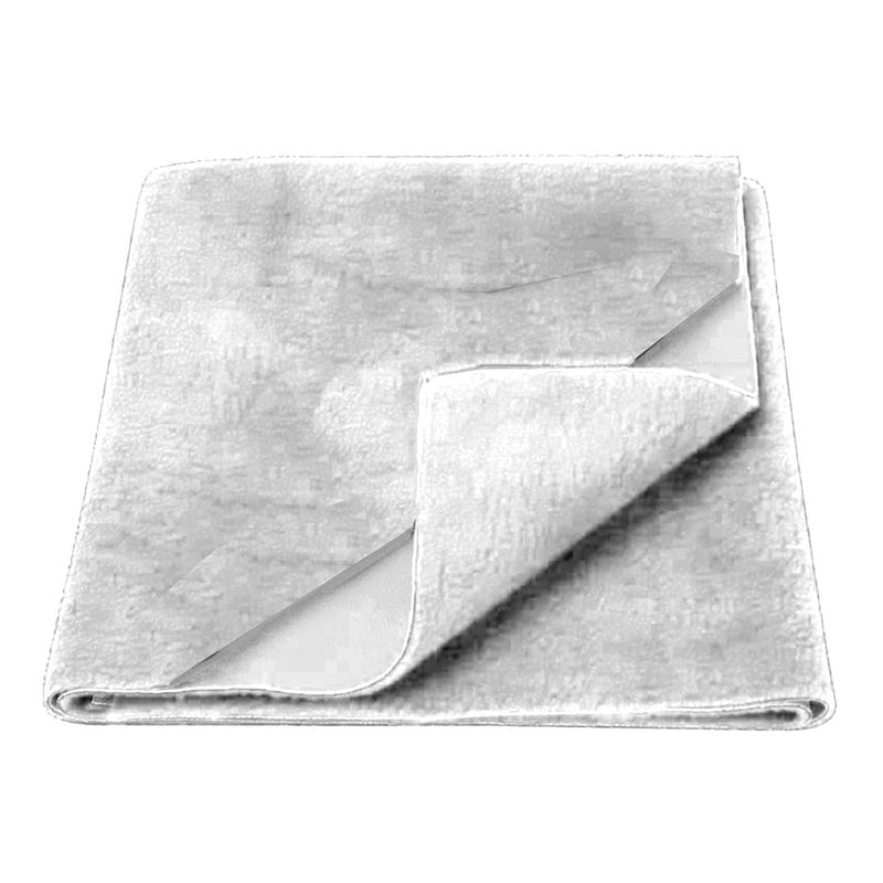 Bright Décor Waterproof Bed Protector Baby Care Sheet Large 140 cm x 100 cm_White