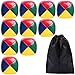 URATOT 10 Pack Juggling Balls Beginners Juggling Balls Durable and Colorful with a Bag for Juggle Toy Game - Image 3