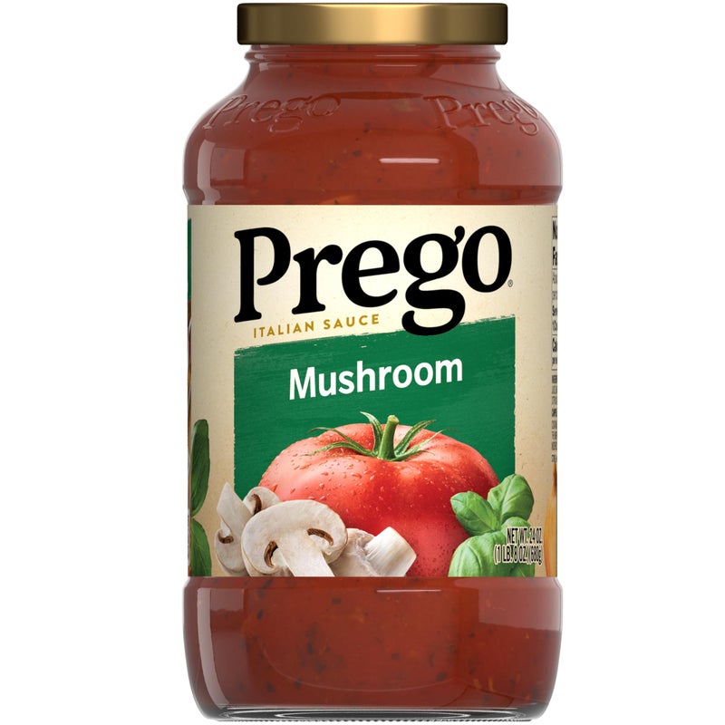 Prego Mushroom Pasta Sauce 24 oz Jar - Image 3