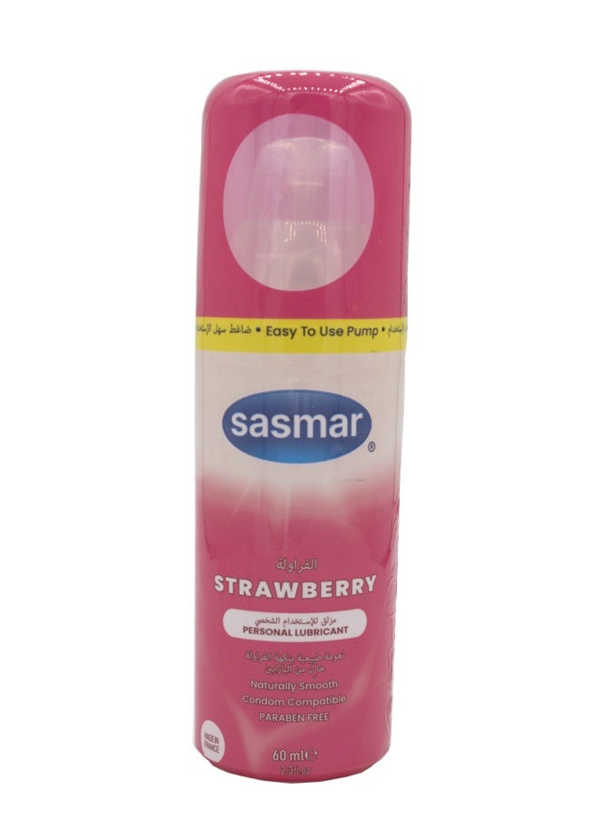 sasmar Sasmar Strawberry Personal Lubricant 60 ml 