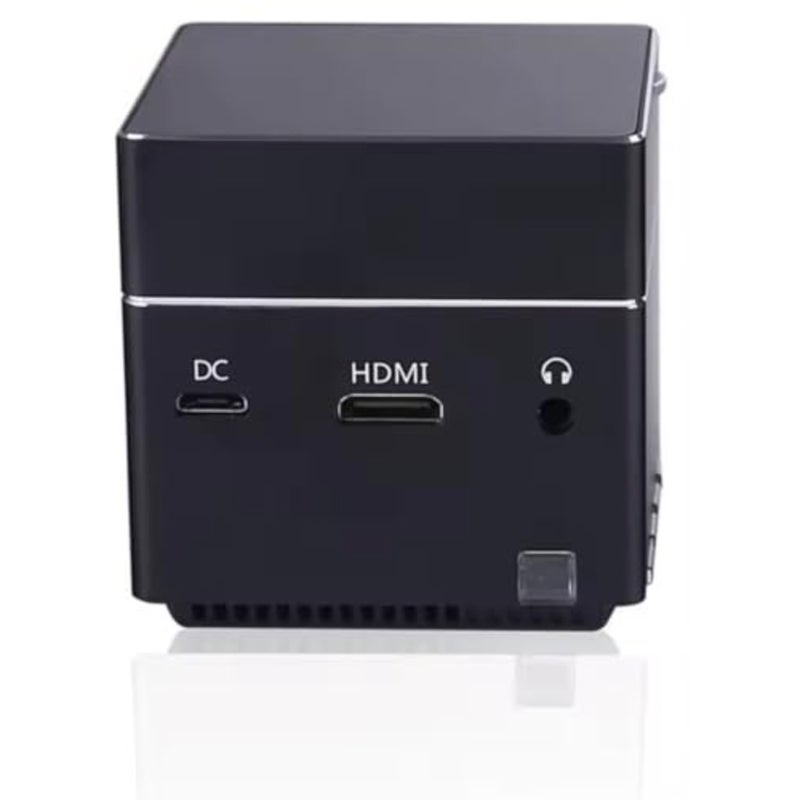 Outdoor movie projector, ABS plastic, black, portable with 3-hour battery life and wireless connectivity - Image 3