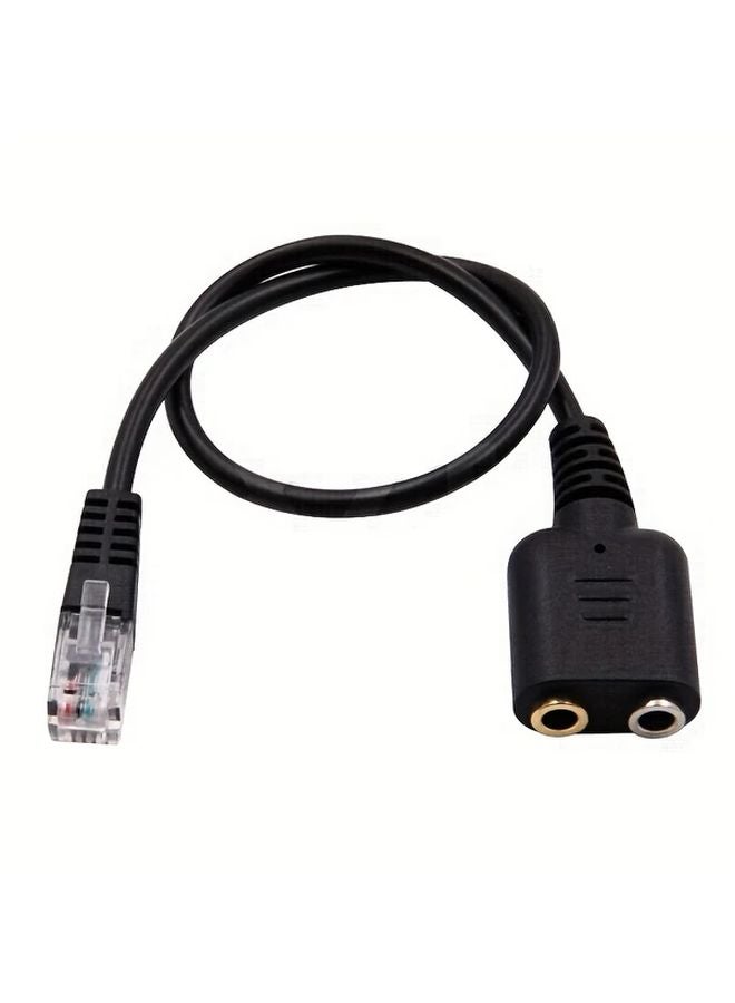 Dual 3 5mm Headphone Adapter For PC To Phone Car Home Audio Wireless Headphones - Image 1