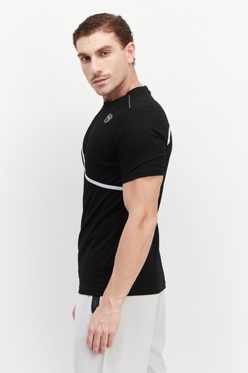 PUMA Men Sportswear Fit Short Sleeve Training Jersey, Black - Image 3