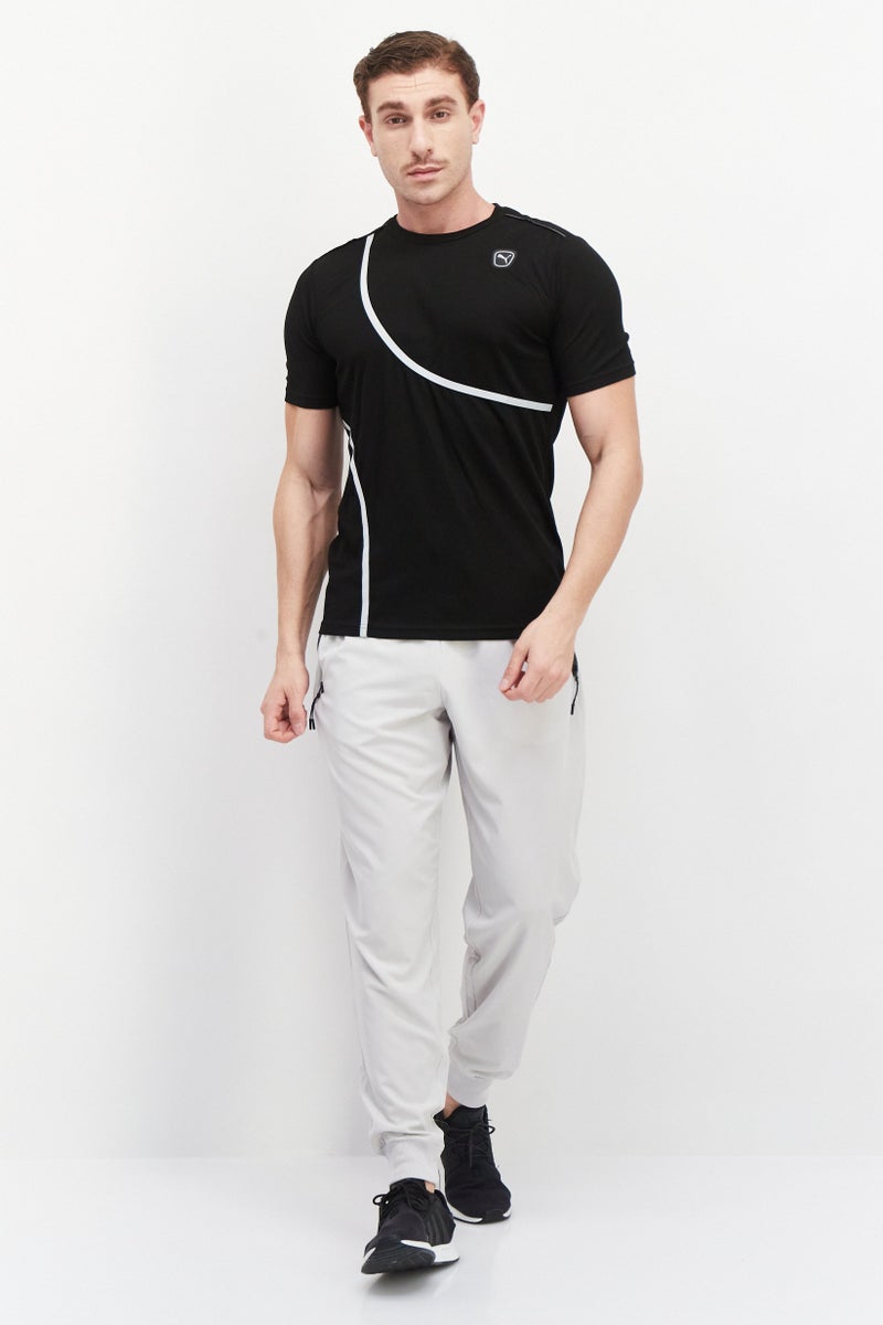PUMA Men Sportswear Fit Short Sleeve Training Jersey, Black - Image 4
