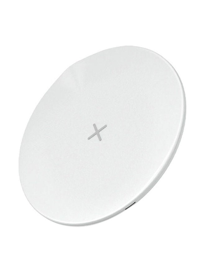 NIBEMINENT Wireless Mobile Phone Charger White - Image 1