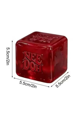 NeeDoh Nice Cube -Sensory Squeeze Toy with Super Solid Squish - 2.25" Cube - view 5