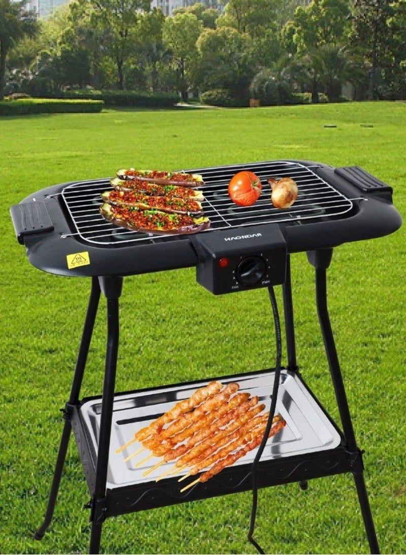 DENX 2000W Smokeless Electric Grill – High-Power Outdoor and Home Grill, Easy to Clean - Image 4