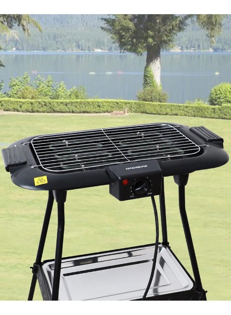 DENX 2000W Smokeless Electric Grill – High-Power Outdoor and Home Grill, Easy to Clean - Image 5