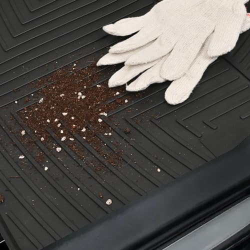 Matericuo Car Floor Mats Custom Fit for 2016-2022 Lexus RX/2018-2022 RXL RX350 RX450h Black Rubber Auto Liner Mats All Weather Protection - Image 4