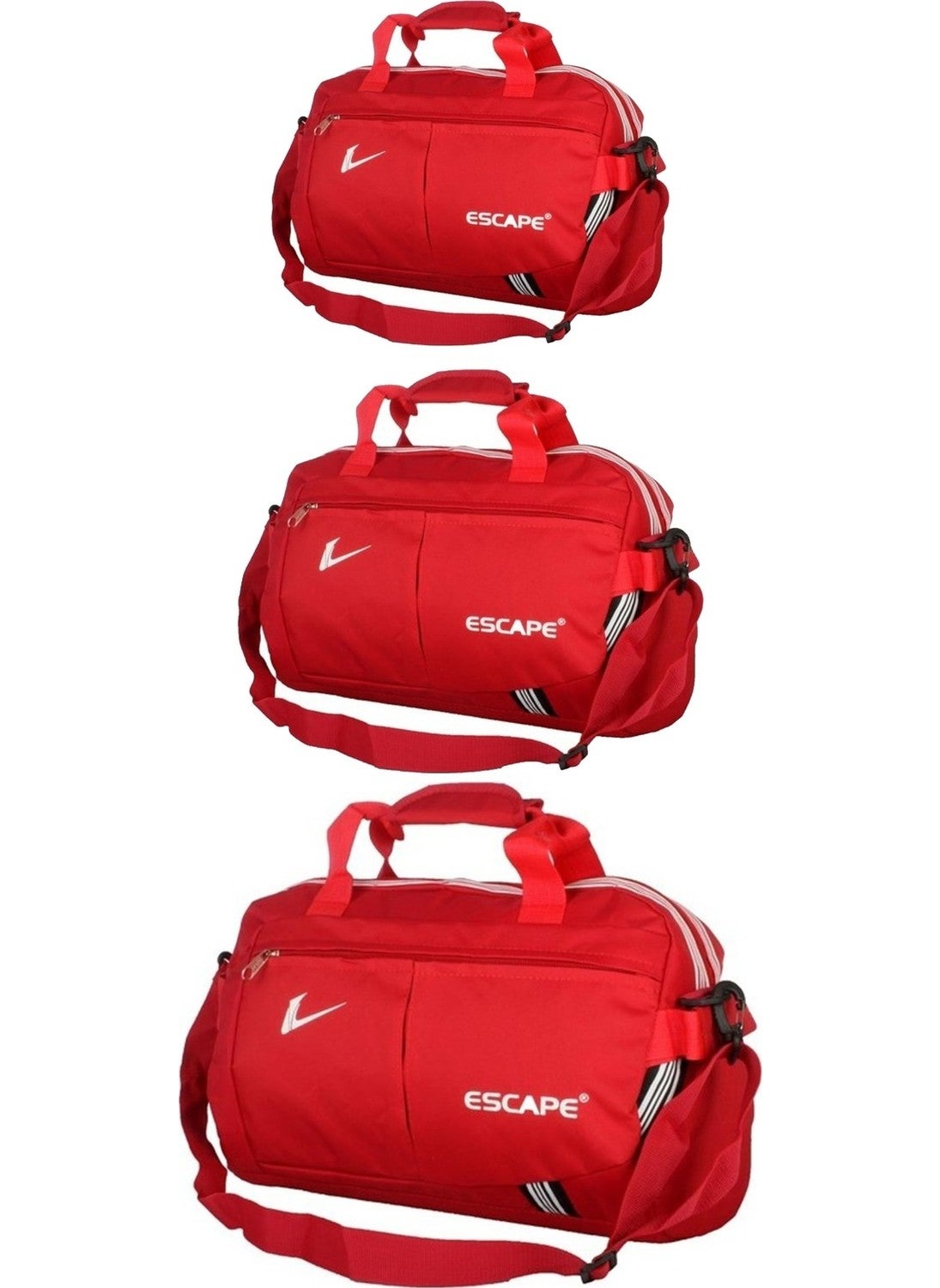 ESCAPE 3-pack Sports Bag Red 