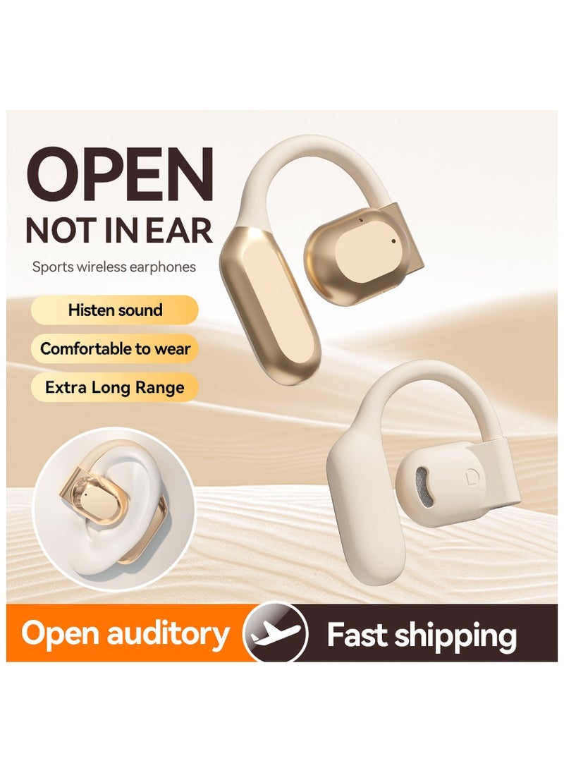 JBLTM - Open Ear Headphones, Bluetooth 5.46 Wireless Earbuds with Earhooks, 8 Hours Playtime, Fast Charging, Sweat Resistant, Sport Earphones with Digital Display Charging Case for Workou - Image 1