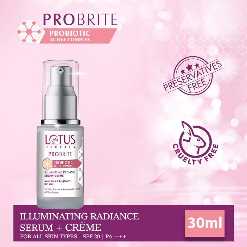 LOTUS HERBALS Lotus Herbals Probrite Illuminating Radiance SerumCrme 30 ml - Image 4