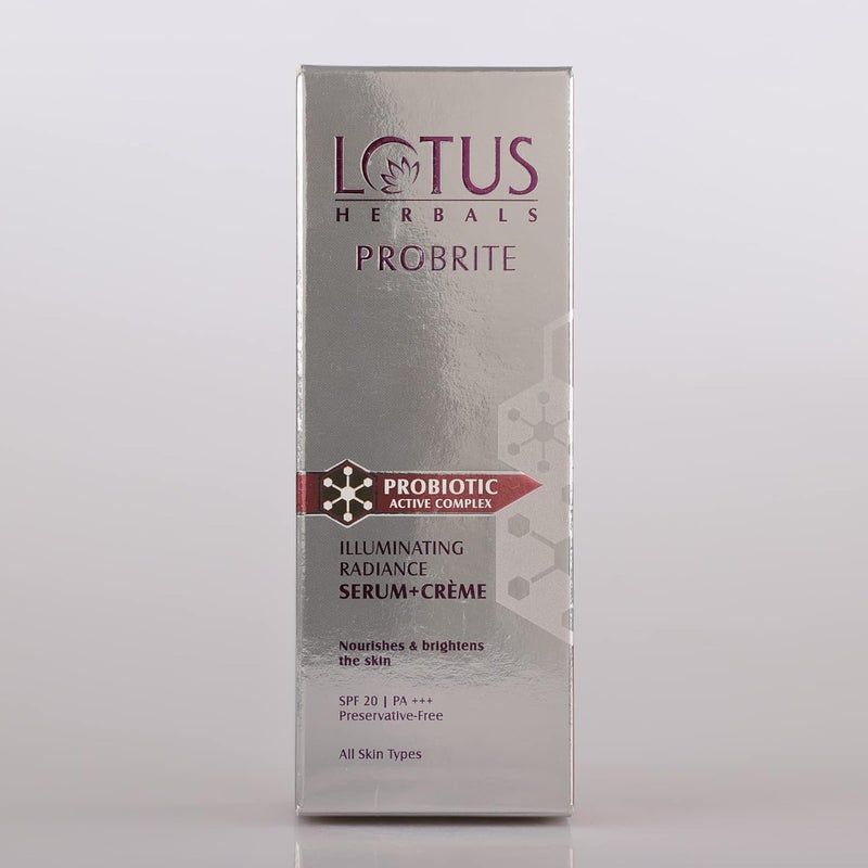 LOTUS HERBALS Lotus Herbals Probrite Illuminating Radiance SerumCrme 30 ml - Image 5