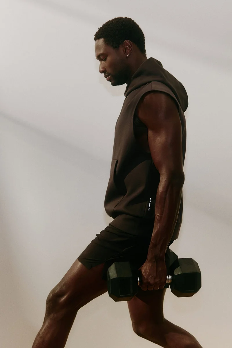 H&M  Sleeveless Sports hoodie with DryMove™ for Men | Best Price UAE
