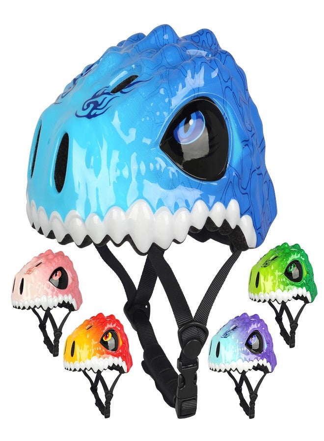 Bavilk Toddler Kids Bike Helmet,3D Dinosaur Helmets for Boys Girls Infant/Baby to Children 1/2/3/4/5/6/7/8 Years Old Lightweight Adjustable Multi-Sports Bicycle Scooter Skateboard Skating Cycling - Image 1