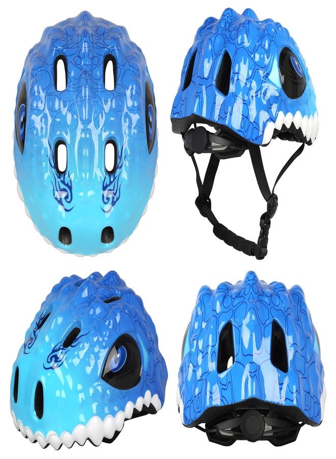 Bavilk Toddler Kids Bike Helmet,3D Dinosaur Helmets for Boys Girls Infant/Baby to Children 1/2/3/4/5/6/7/8 Years Old Lightweight Adjustable Multi-Sports Bicycle Scooter Skateboard Skating Cycling - Image 2