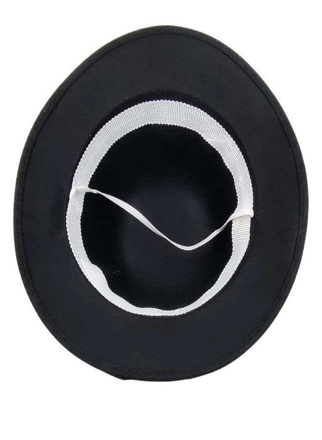 Zacharias Unisex Polyester Blended Kids Hat TD-01 (Black ;1-4 Year) - Image 2