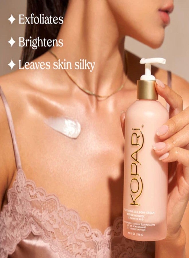 Kopari Silk Renewal Body Duo - Includes Brightening Silk Body Cream & Hydrating Silk Body Cream, Revitalizes Dry Dull Skin While Adding Radiance and Moisture - Image 3
