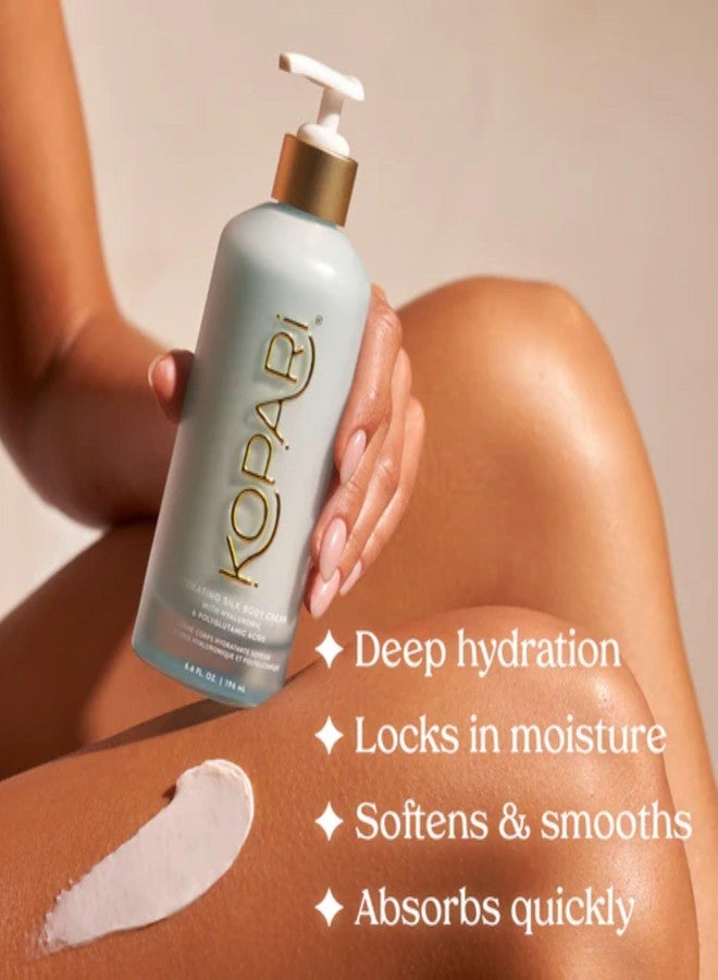 Kopari Silk Renewal Body Duo - Includes Brightening Silk Body Cream & Hydrating Silk Body Cream, Revitalizes Dry Dull Skin While Adding Radiance and Moisture - Image 5