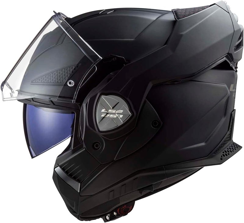 LS2 Advant X Modular Helmet - Matte Black - Image 2