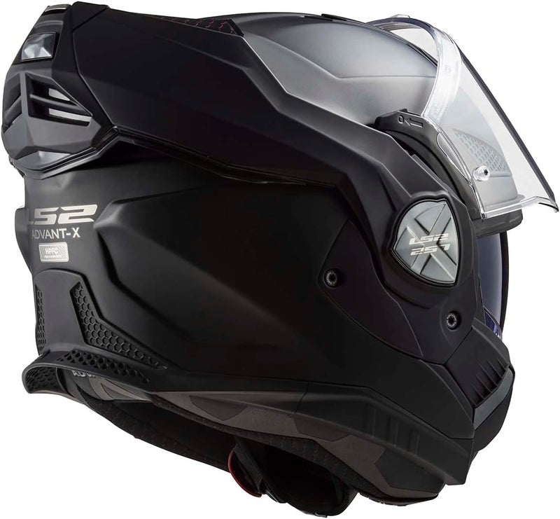 LS2 Advant X Modular Helmet - Matte Black - Image 3