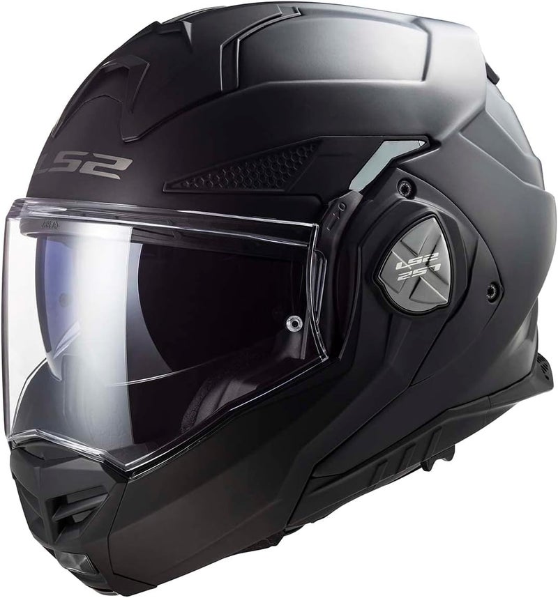 LS2 Advant X Modular Helmet - Matte Black - Image 1