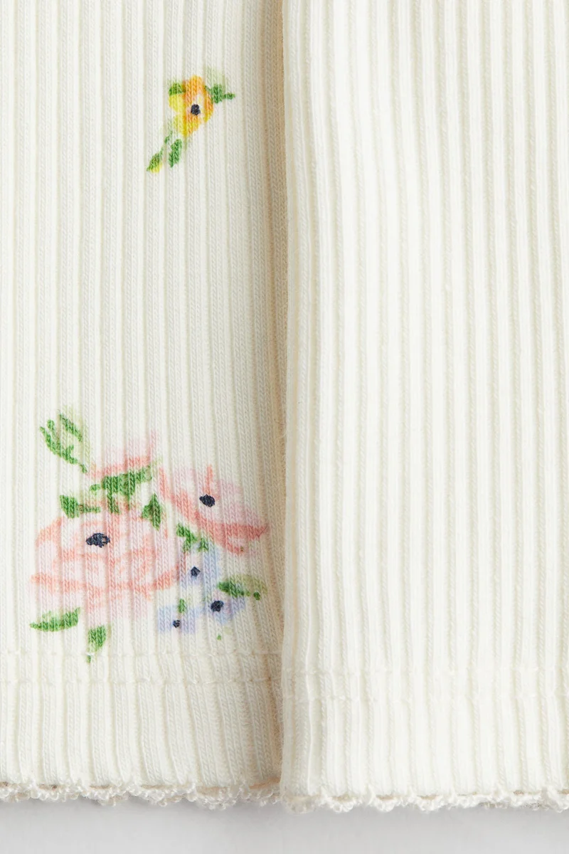 H&M 2-pack ribbed cycling shorts