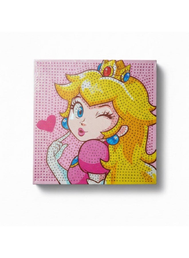 دايموند أضفِ لمسةً من الحيوية إلى شخصياتك الخيالية الرائعة باستخدام ألماسٍ لامع! مثالية للفتيات المبدعات، مقاس ٢٠ × ٢٠ سم (متعددة الأشكال والألوان) - Image 1