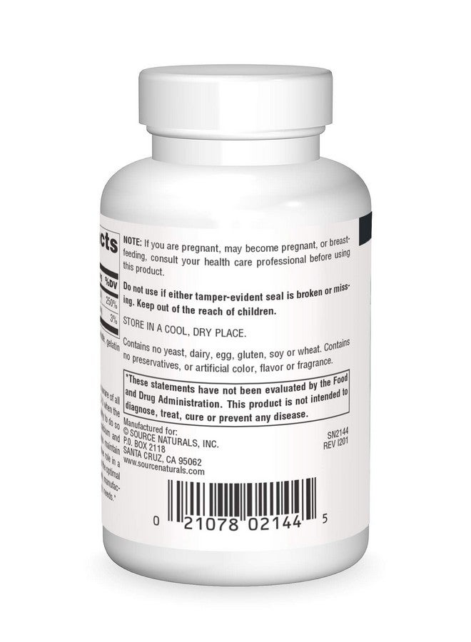 Source Naturals Vitamin D3 2000 Iu Supports Bone & Immune Health 100 Capsules - Image 3