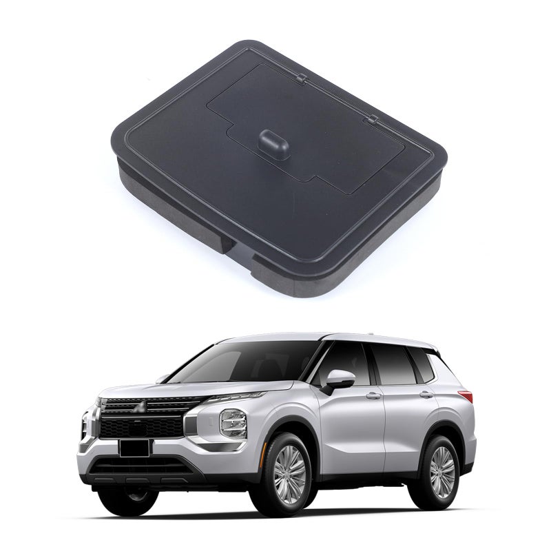 Qiosreui Armrest Box Hidden Storage Box for Mitsubishi Outlander 20232025 Accessories Center Console Handrail Privacy Storage Container Armrest Box Cubby Organizer Tray Container Insert Pallet Manager ABS - Image 2