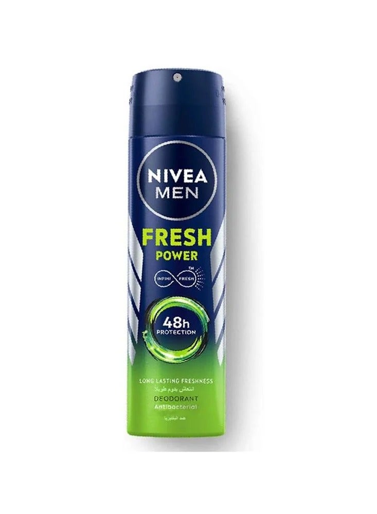 Nivea Deodorant Spray Fresh Power Quick Dry - 150ml - Image 1