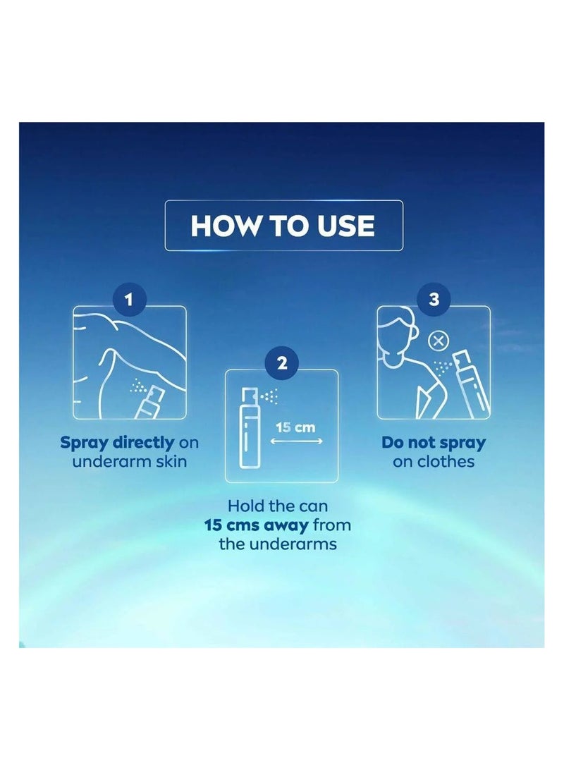Nivea Deodorant Spray Fresh Power Quick Dry - 150ml - Image 3