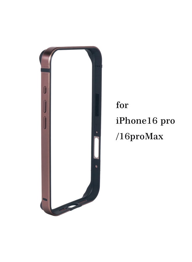 Suitable For Apple Metal Frame Phone Case Aluminum Silicone Four Corner Drop-Resistant Heat Dissipation Hard Case Multiple Models Available 