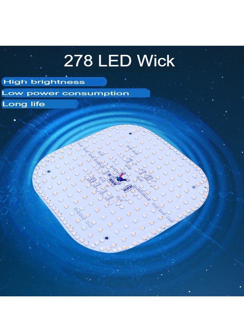 LED Camping Lantern, Portable Rechargeable Camping Strong Light, Waterproof Magnet Zoom Outdoor Torch, Durable High Brightness Tent Lantern For Outdoor Camping, (1pc, Blue) - Image 3