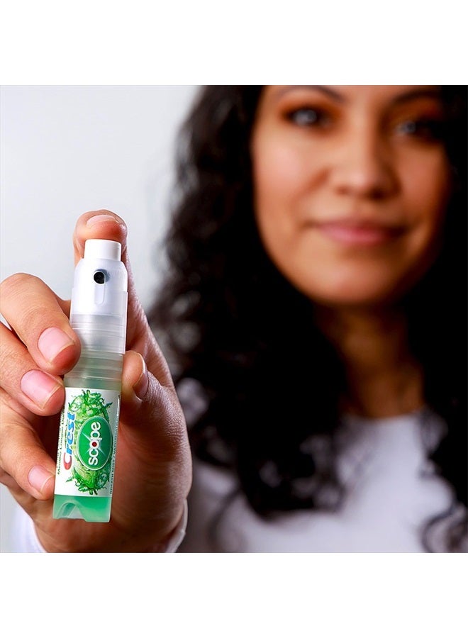 Crest Scope | One 4-Pack of Mint Breath Mist Sprays (4 Total Sprays) - 0.24 Ounce (7mL) - Made in an FDA Audited USA Facility - Image 4