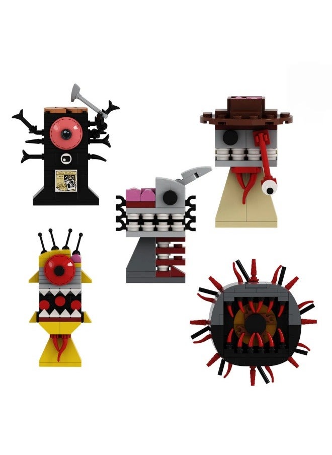 General Sprunki Parasite Blackened Rhythm Box Music Game Peripheral Linkage Building Blocks Assembling Game Gifts for family and friends 