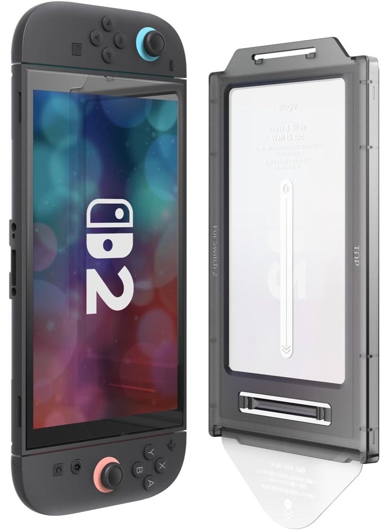 Tempered Glass for Nintendo Switch 2 Premium Screen Protector with Installation Tray - 1 Pack - Image 1