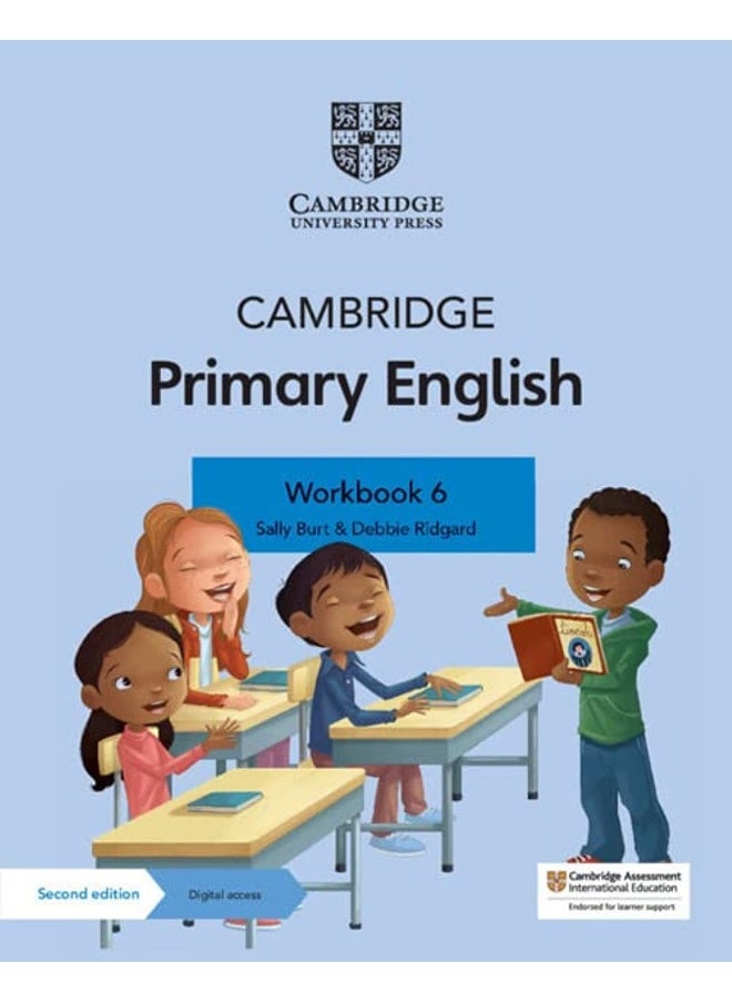 Cambridge - Cambridge Primary English Workbook 6 with Digital Access (1 Year) - Image 1