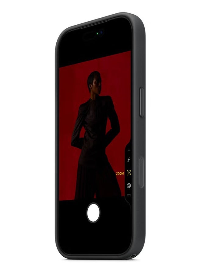 HAVEN iPhone 17 Pro Silicone Case, Fiber Woven, Ultra Slim Shockproof Fall-resistant Back Cover Full Body Protection, Easy to Disassemble - Black - Image 5