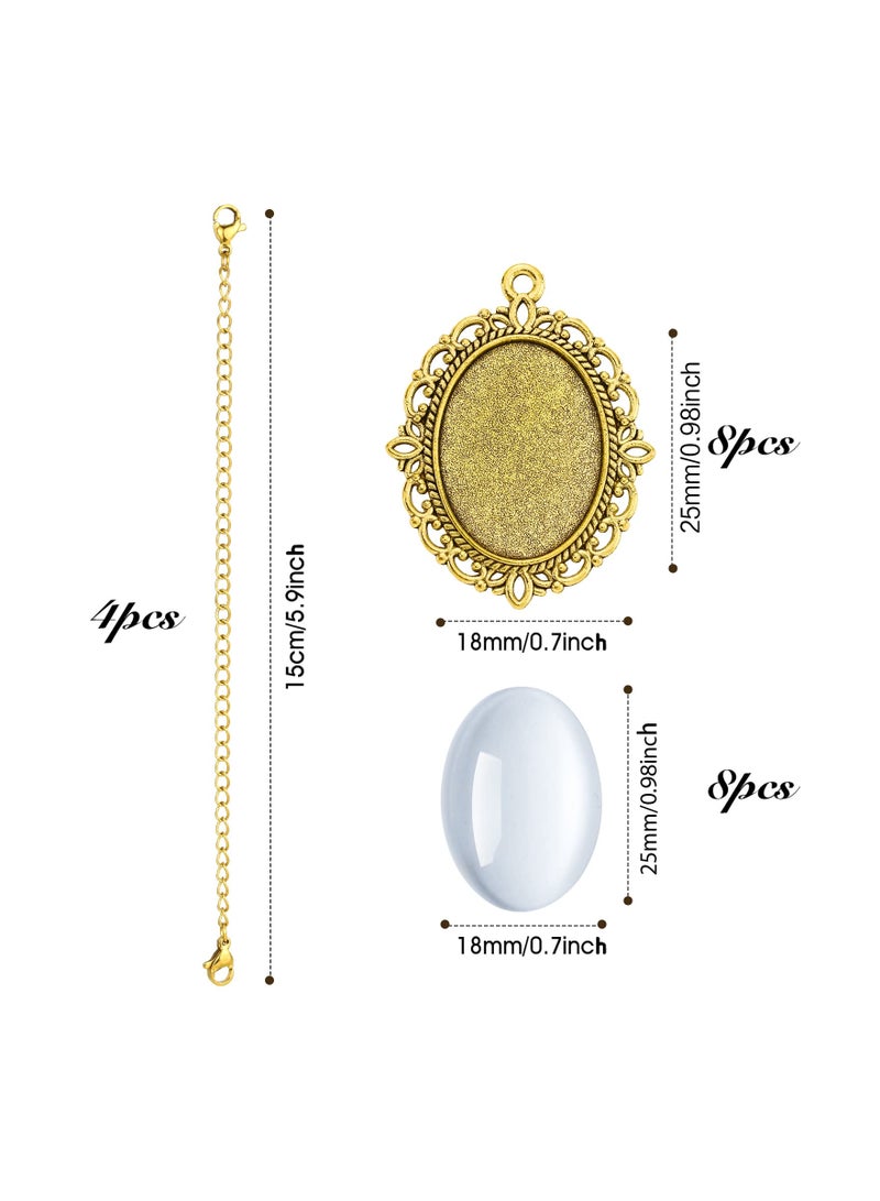 SOLARAE 20 Pcs Graduation Cap Pendant Charms - Personalized Photo Charms for Memorial Decoration on Graduation Caps, Perfect for Ceremony Keepsakes (Gold) - Image 3