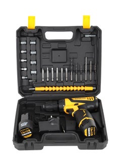 Epsilon Epsilon 12V Cordless Drill- EPSCD1610N/ Chuck Size 3/8" 10 mm, Perfect for Home and Business, No Load Speed 0-1500 RPM, Comfortable Grip, Ergonomic Design, Includes 24 Accessories  - Image 1