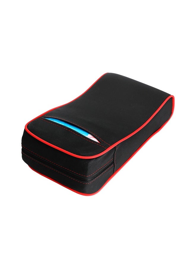 Generic - High-quality leather armrest for hand comfort while driving and equipped with a tissue holder - Image 1